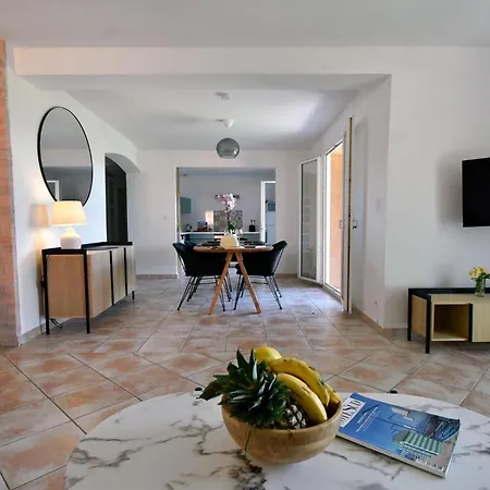 Villa Piscine Chauffee Et Magnifique Vue Mer! A10 Mns De La & Du Centre!