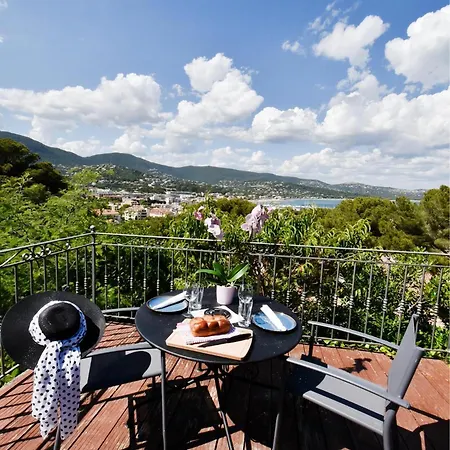 Bellevue, Magnifique Vue Mer! Piscine Chauffee, A10 Mns De La Et Du Centre! فيلة كافالير سور مير