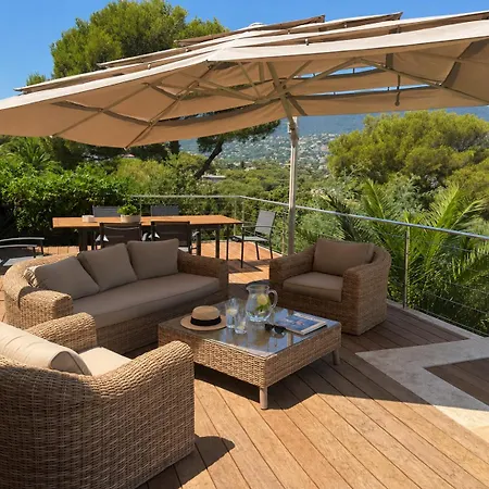 Bellevue, Magnifique Vue Mer! Piscine Chauffee, A10 Mns De La Et Du Centre! Villa Cavalaire-sur-Mer